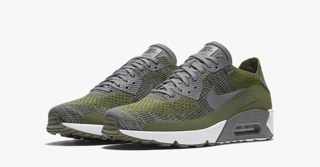 Nike Air Max 90 Ultra Flyknit Rough Green