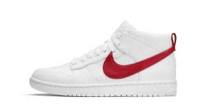 R.T. x NikeLab Dunk Lux Chukka White Red