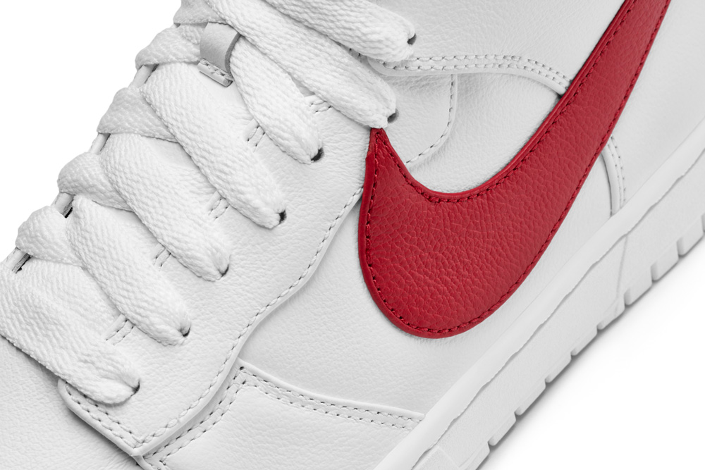 R.T. x NikeLab Dunk Lux Chukka White Red