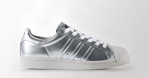 Womens Adidas Superstar Boost Silver