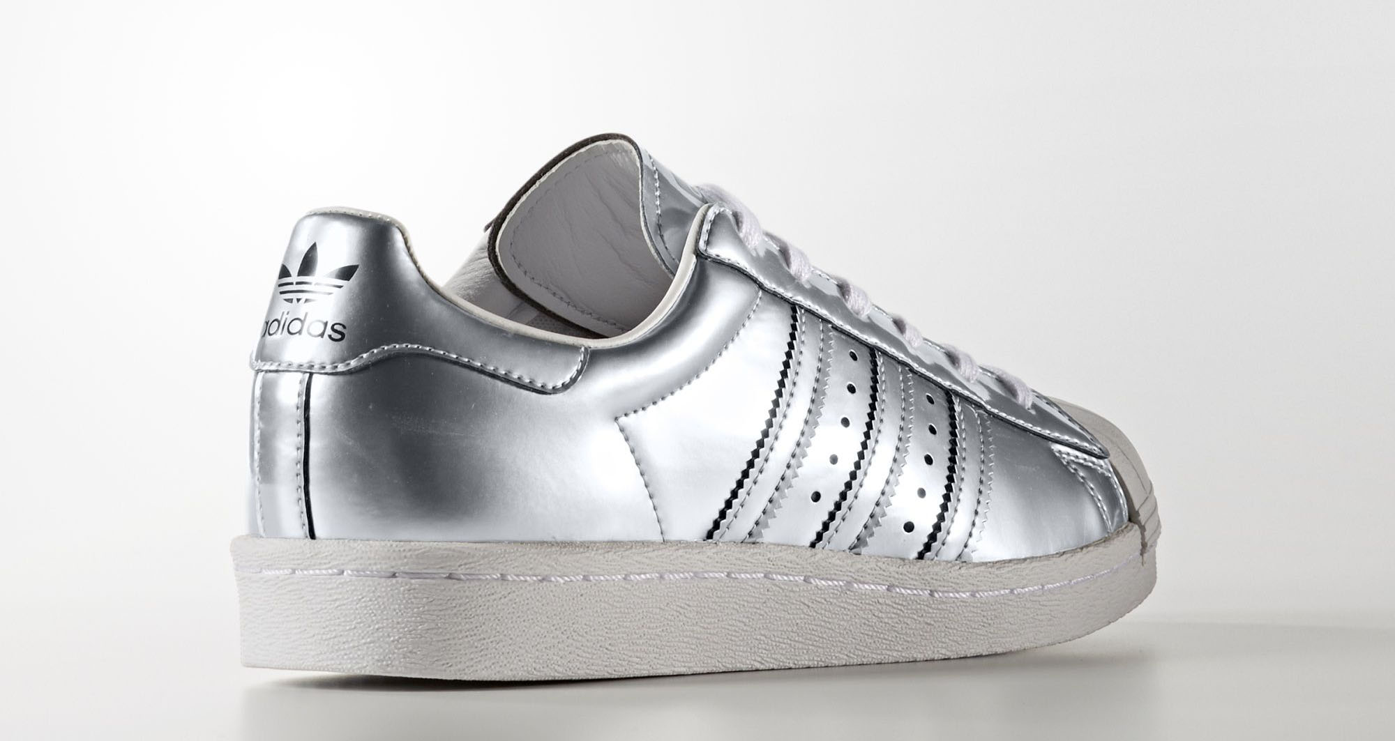 Womens Adidas Superstar Boost Silver