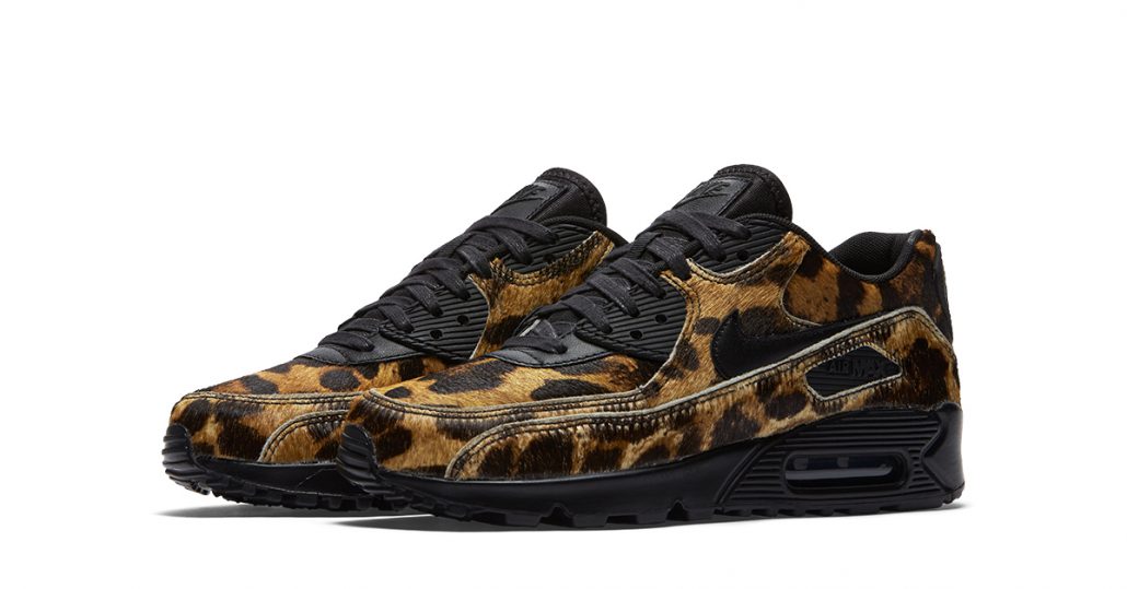 Womens Nike Air Max 90 LX Yellow Leopard