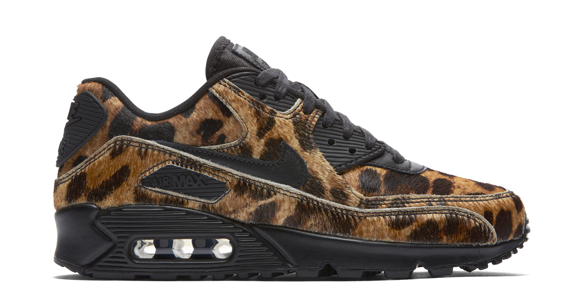 Womens Nike Air Max 90 LX Yellow Leopard