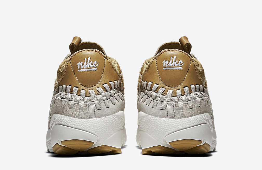 Nike Air Footscape Woven Chukka Flat Gold