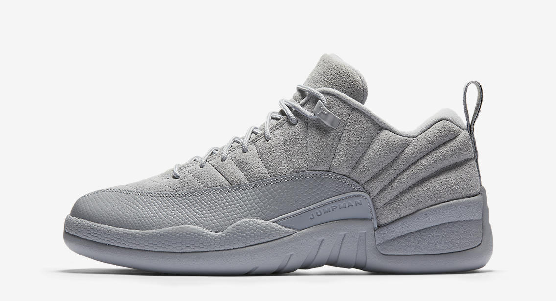 Nike Air Jordan 12 Low Wolf Grey