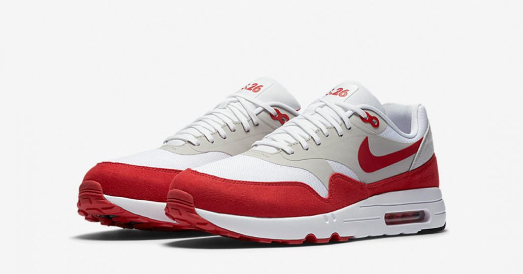 Nike Air Max 1 Ultra 2.0 White Red