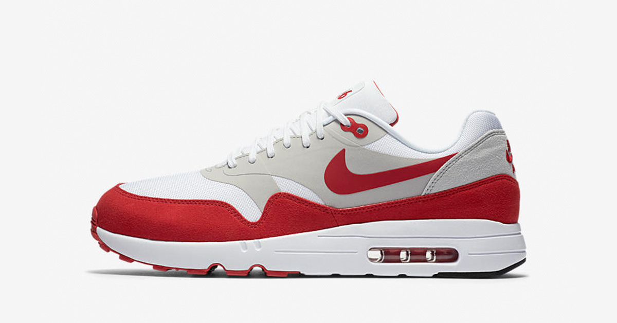 Nike Air Max 1 Ultra 2.0 White Red