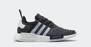 Womens Adidas NMD R1 Midnight Grey Cool Sneakers