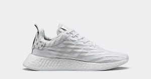 Womens Adidas NMD R2 PK White Dots