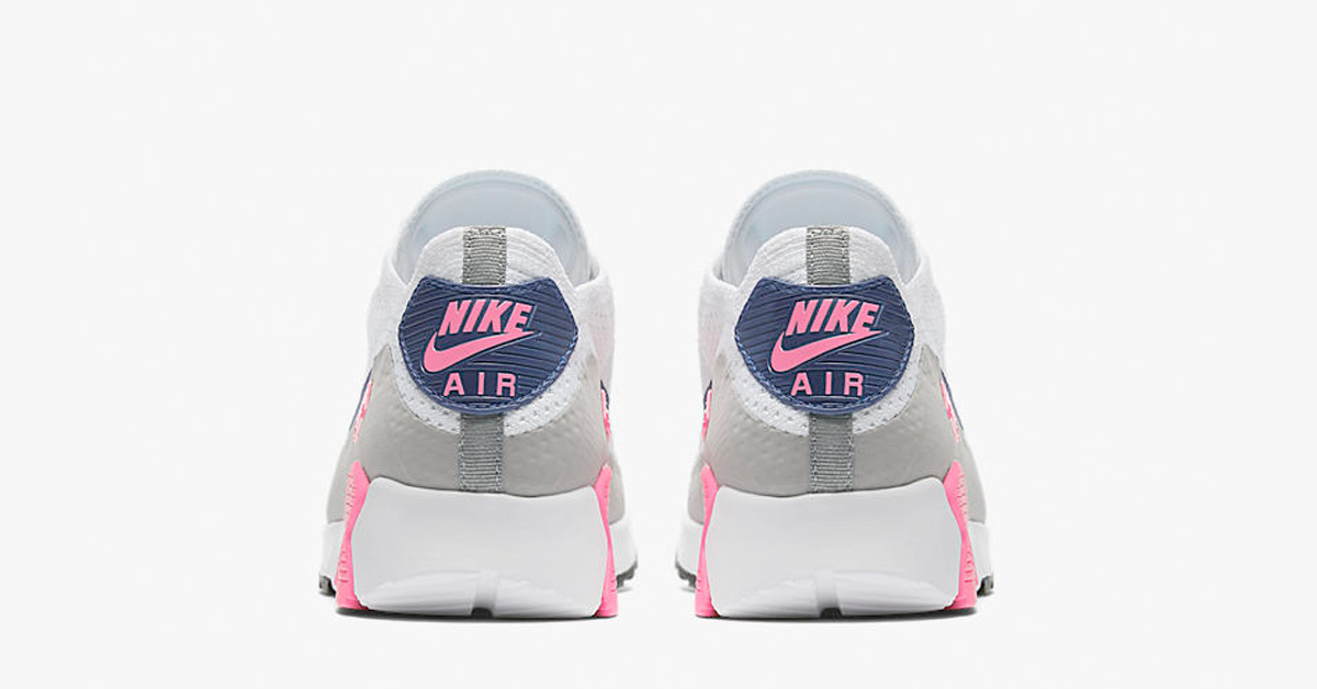 Womens Nike Air Max 90 Ultra Flyknit Laser Pink