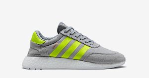 Adidas Iniki Clear Onix Solar Yellow