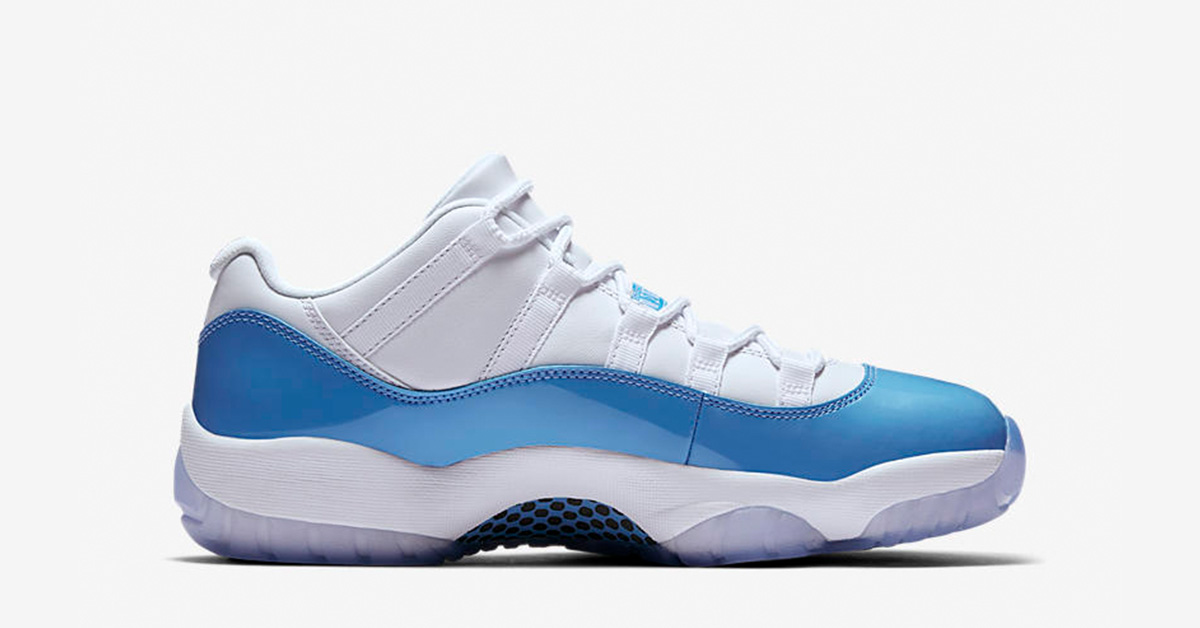 Nike Air jordan 11 Low White University Blue