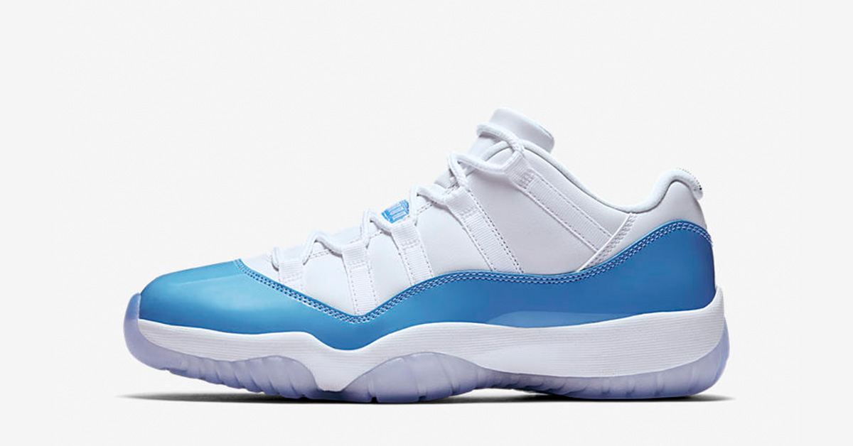 Nike Air jordan 11 Low White University Blue