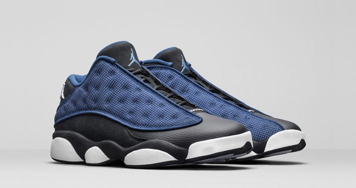 Nike Air Jordan 13 Low Black Brave Blue