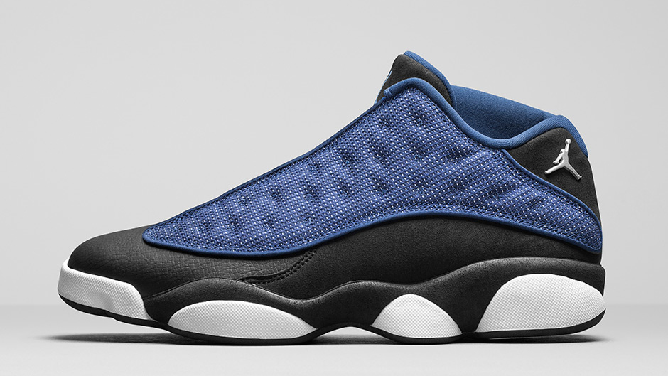 Nike Air Jordan 13 Low Black Brave Blue