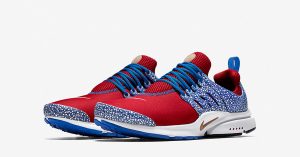 Nike Air Presto Red Blue Safari