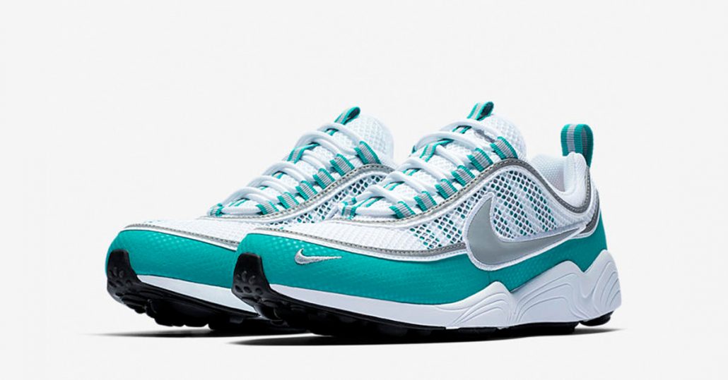 Nike Air Zoom Spiridon White Turbo Green