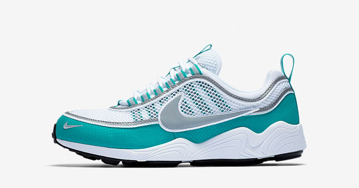 Nike Air Zoom Spiridon White Turbo Green