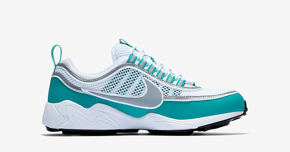 Nike Air Zoom Spiridon White Turbo Green