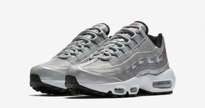 Womens Nike Air Max 95 Premium Silver Bullet