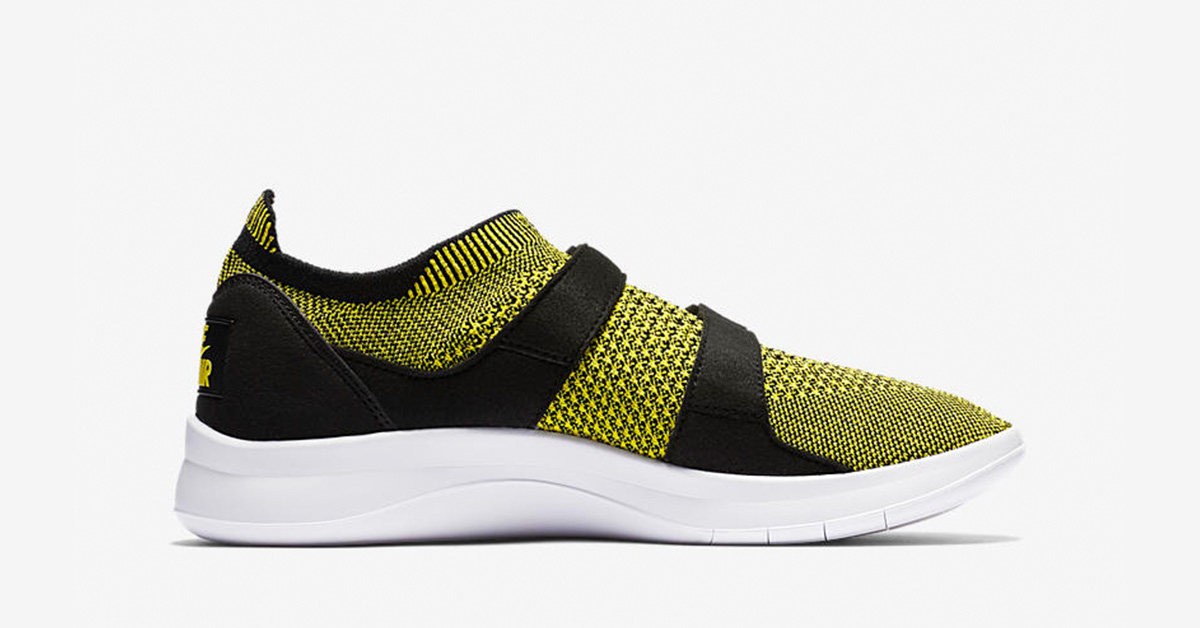 Womens Nike Air Sock Racer Ultra Flyknit Yellow Strike