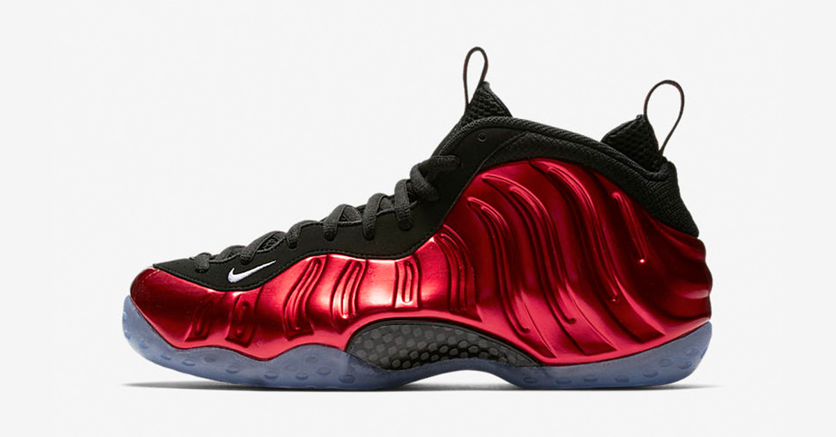 Nike Air Foamposite One Metallic Red