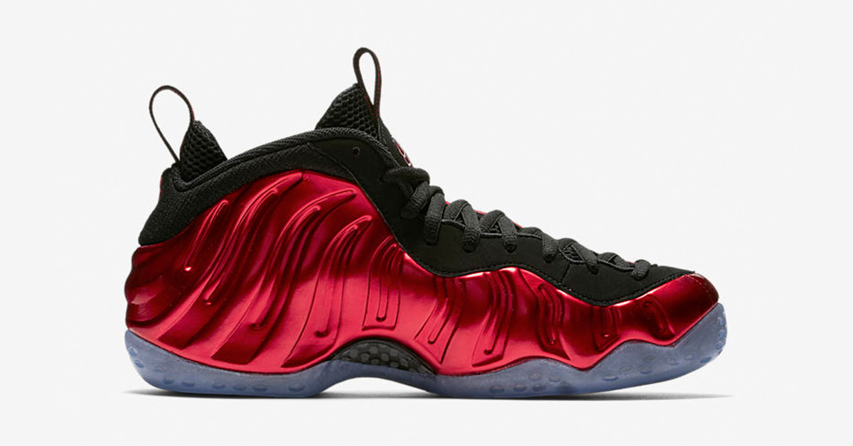 Nike Air Foamposite One Metallic Red