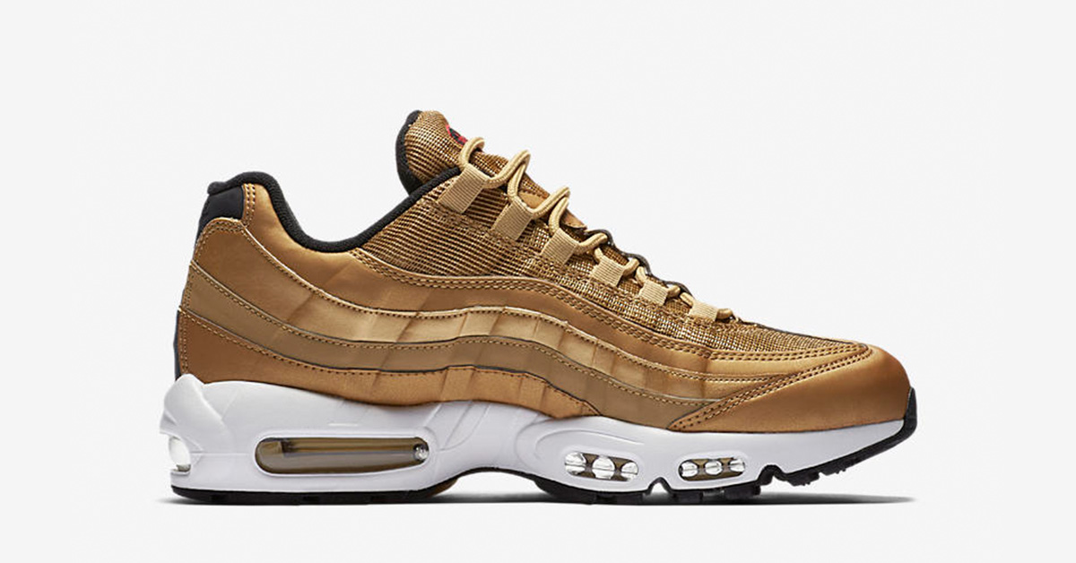 Womens Nike Air Max 95 Metallic Gold