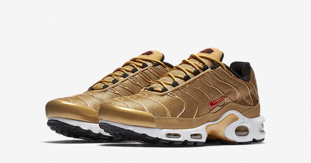 Nike Air Max Plus Tn Metallic Gold