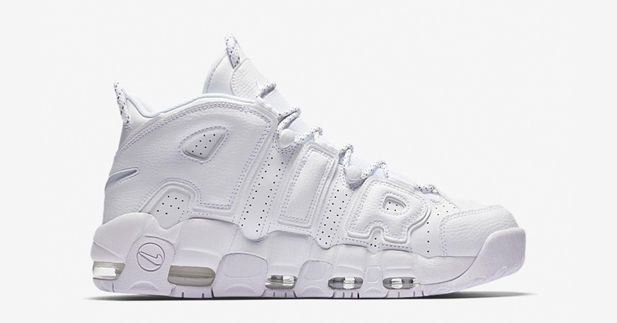 Nike Air More Uptempo Triple White