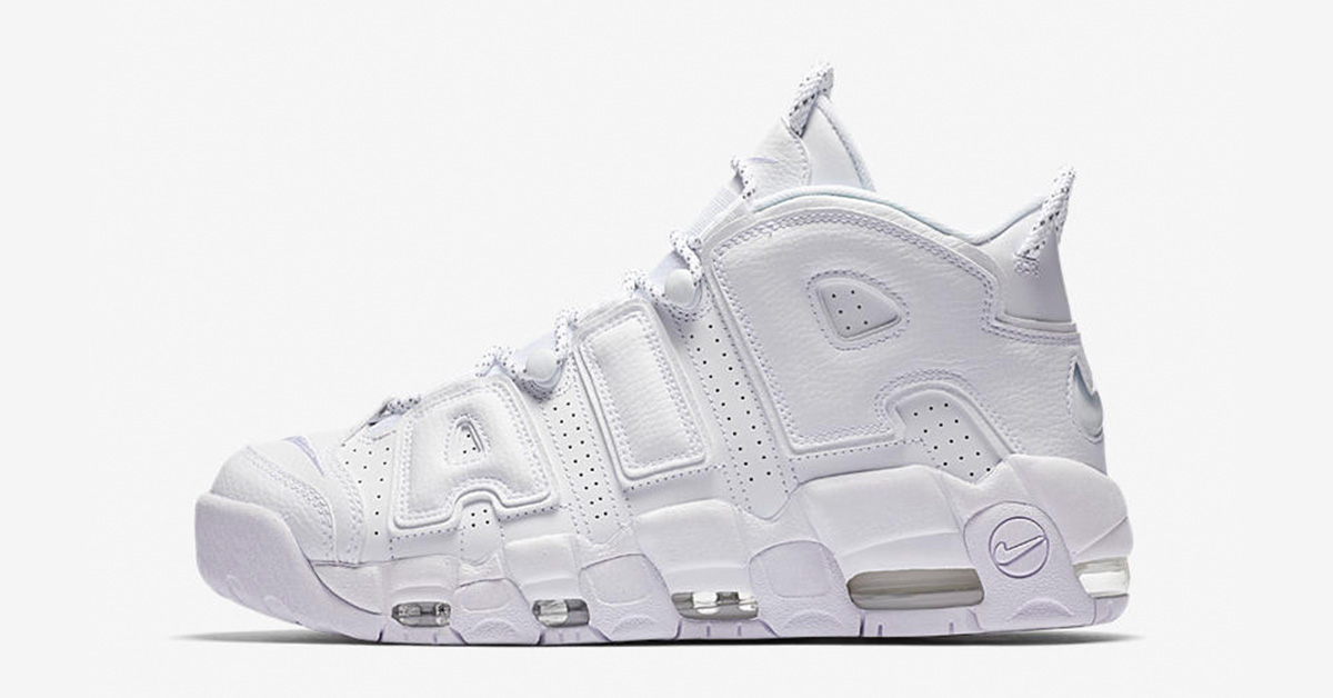 Nike Air More Uptempo Triple White