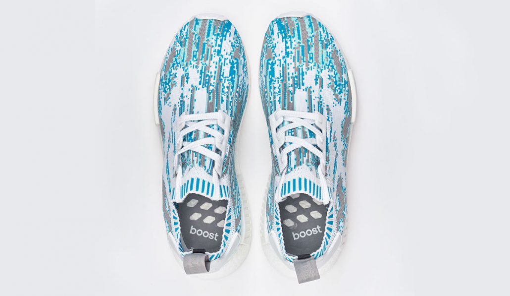 adidas nmd r1 sneakersnstuff datamosh clear aqua