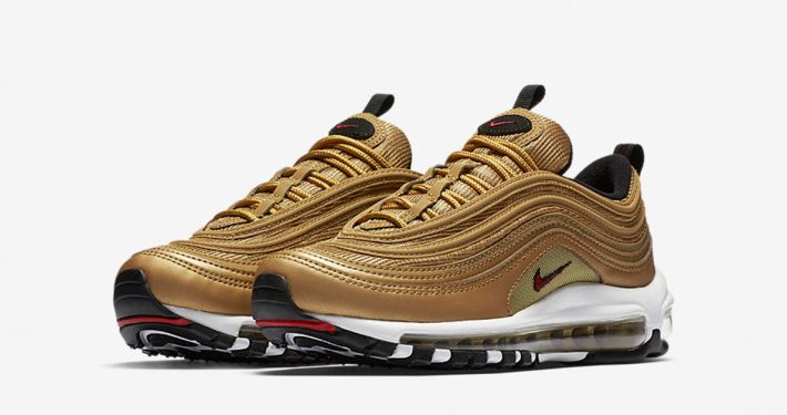 Womens Nike Air Max 97 Metallic Gold