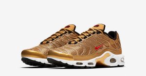 Womens Nike Air Max Plus Tn Metallic Gold