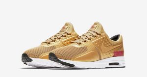 Womens Nike Air Max Zero Metallic Gold