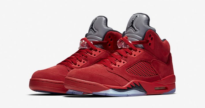 Nike Air Jordan 5 Retro Flight Suit University Red