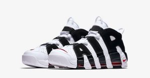 Nike Air More Uptempo White Black