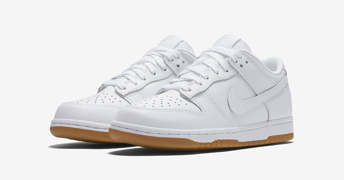 Nike Dunk Low White Gum