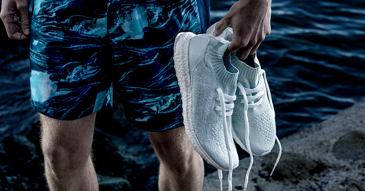 Parley x Adidas Ultra Boost Uncaged White Icey Blue