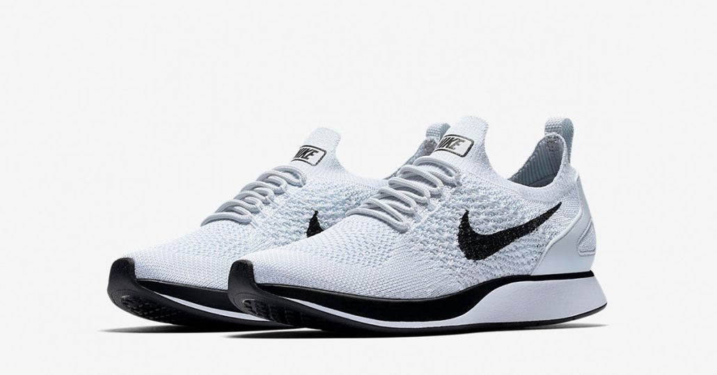 Nike Air Zoom Mariah Flyknit Racer Premium Pure Platinum Black