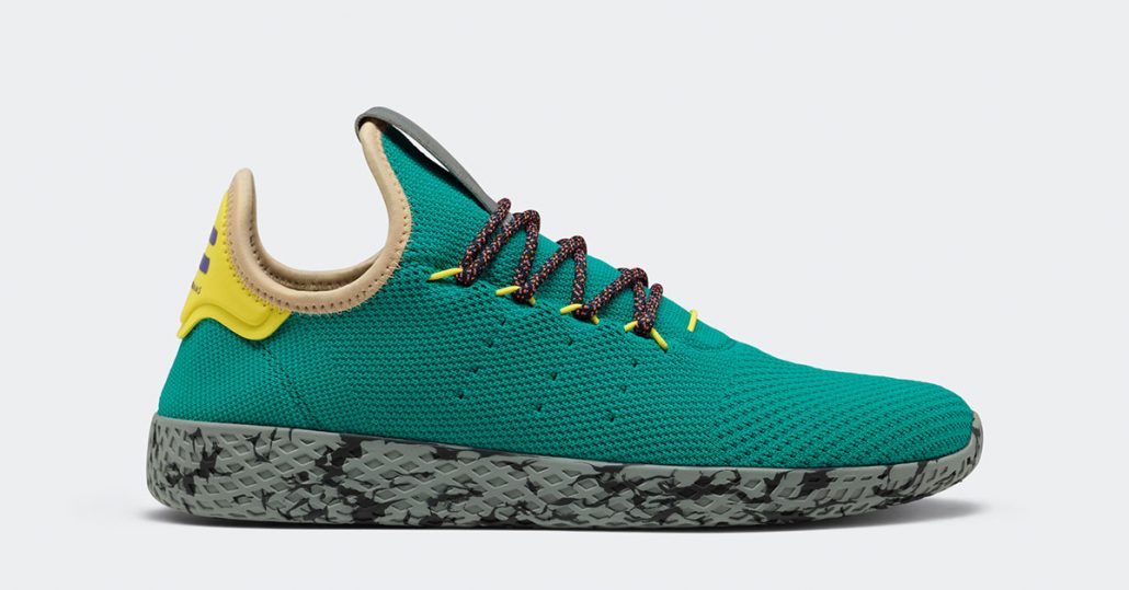 Pharrell Williams x Adidas Tennis Hu Teal