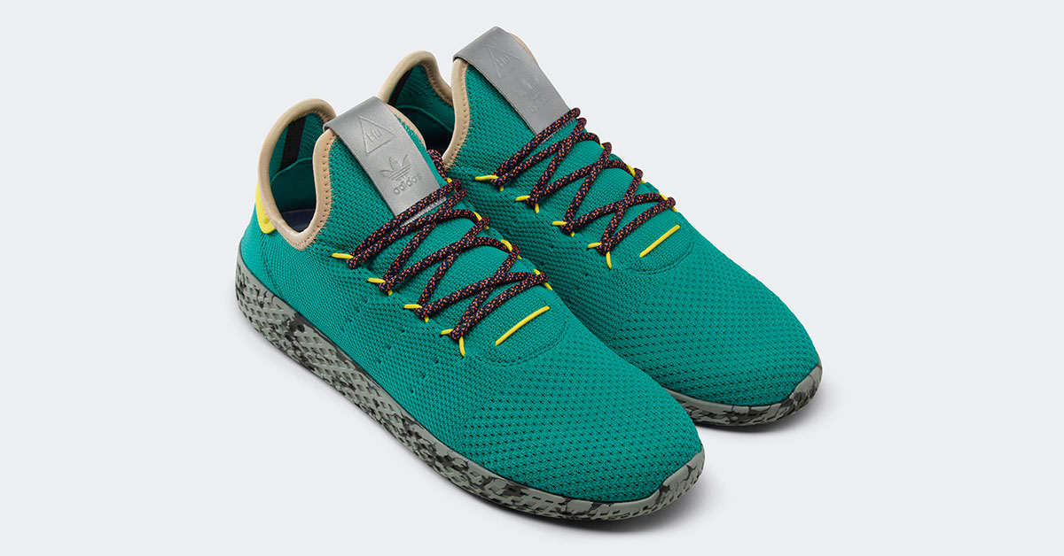 Pharrell Williams x Adidas Tennis Hu Teal