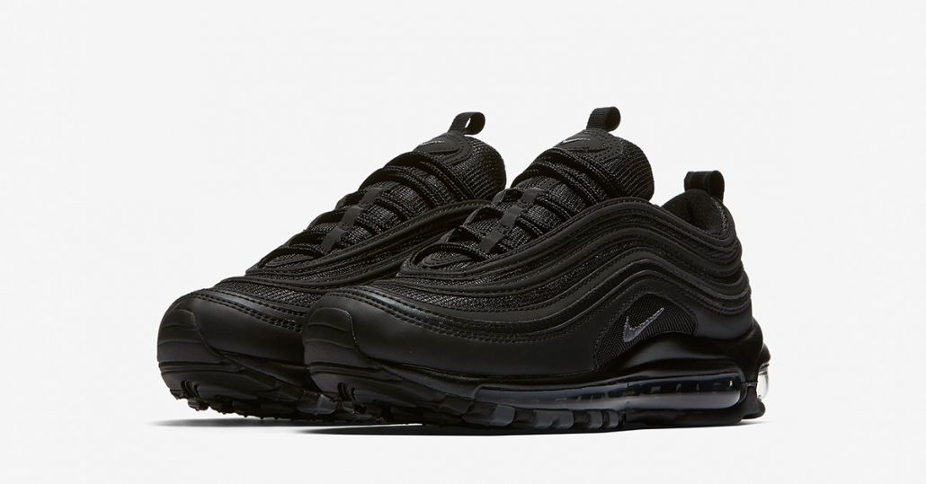 Womens Nike Air Max 97 Black Dark Grey