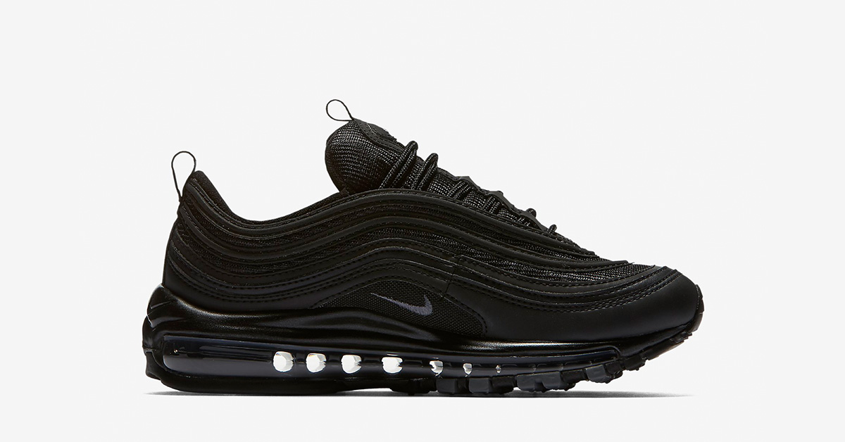 Womens Nike Air Max 97 Black Dark Grey