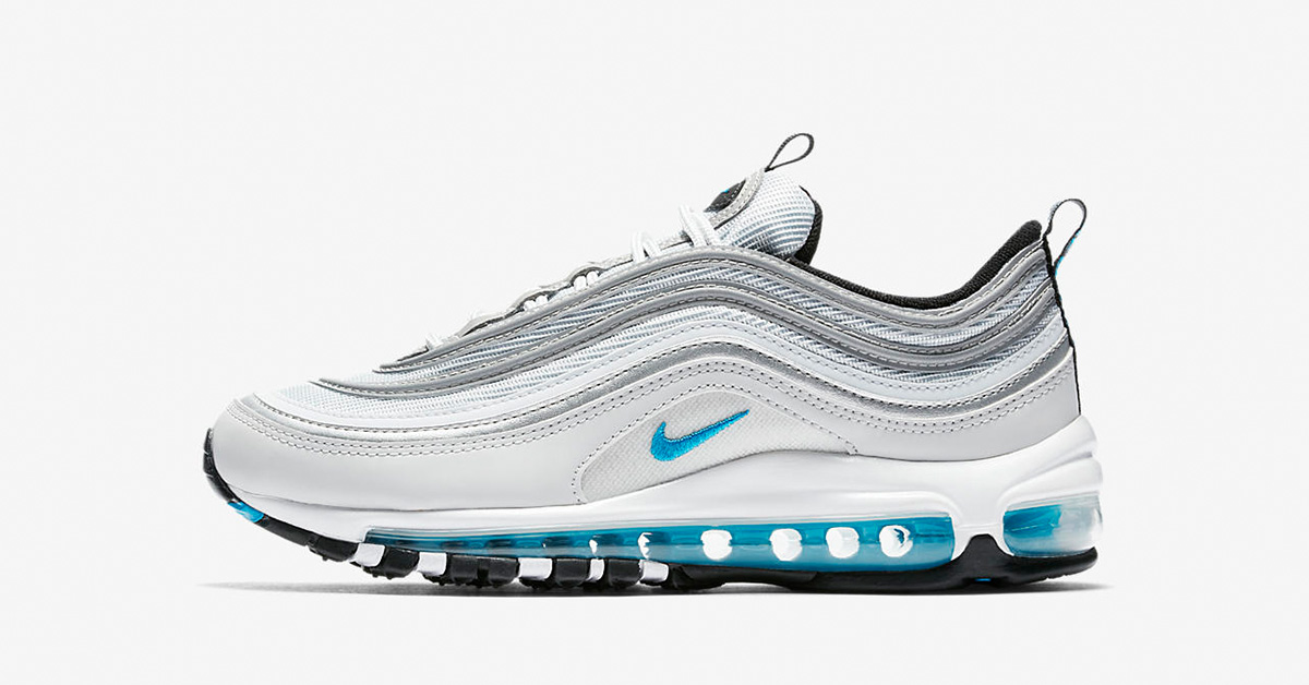 Womens Nike Air Max 97 Pure Platinum Metallic Silver