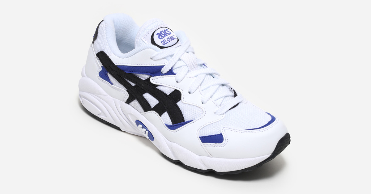 Asics Gel Diablo White Black