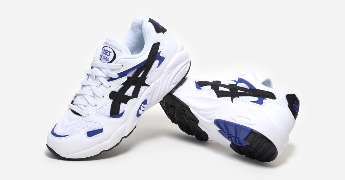 Asics Gel Diablo White Black