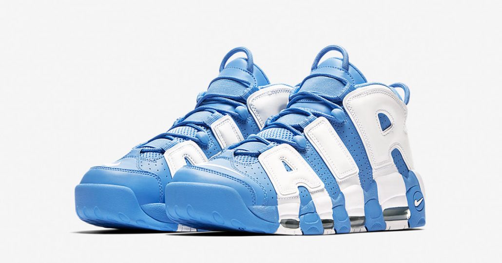 Nike Air More Uptempo University Blue White