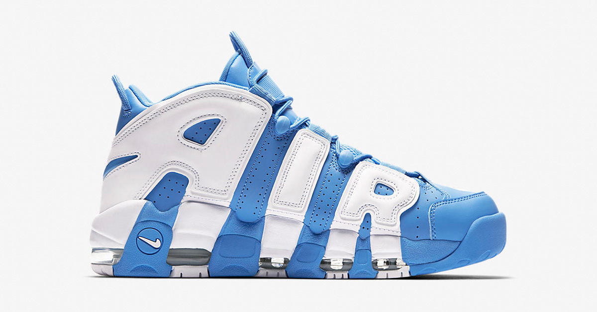 Nike Air More Uptempo University Blue White