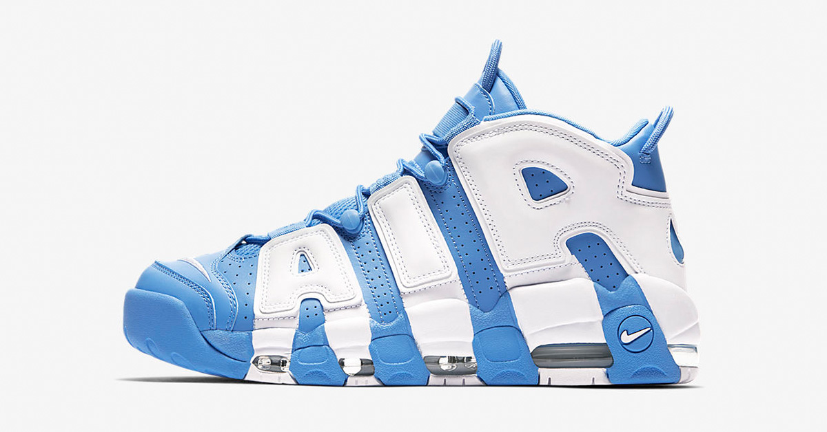 Nike Air More Uptempo University Blue White